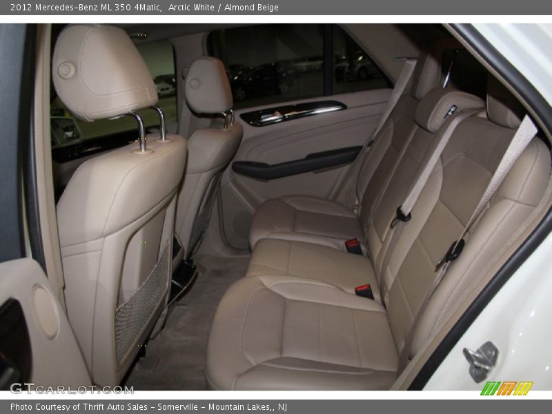 Arctic White / Almond Beige 2012 Mercedes-Benz ML 350 4Matic