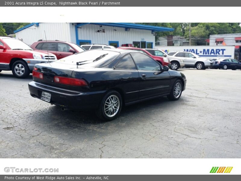 Nighthawk Black Pearl / Parchment 2001 Acura Integra LS Coupe