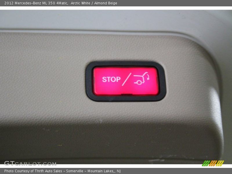 Arctic White / Almond Beige 2012 Mercedes-Benz ML 350 4Matic