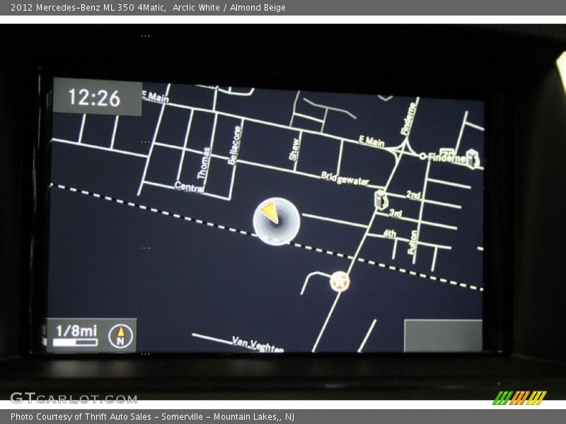 Arctic White / Almond Beige 2012 Mercedes-Benz ML 350 4Matic