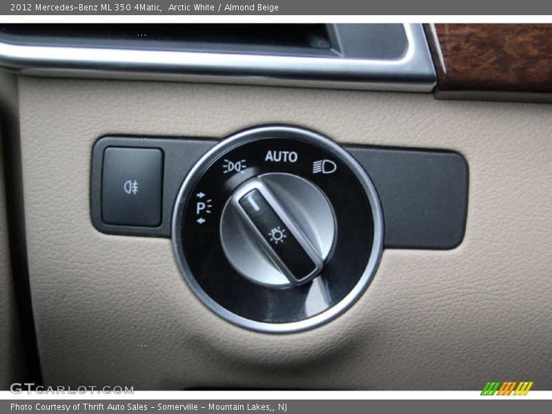 Arctic White / Almond Beige 2012 Mercedes-Benz ML 350 4Matic