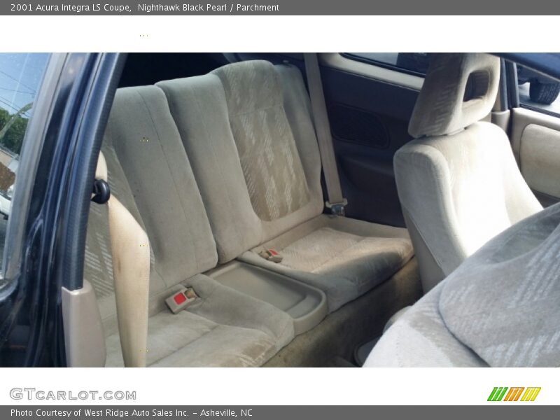 Nighthawk Black Pearl / Parchment 2001 Acura Integra LS Coupe