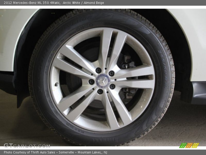 Arctic White / Almond Beige 2012 Mercedes-Benz ML 350 4Matic