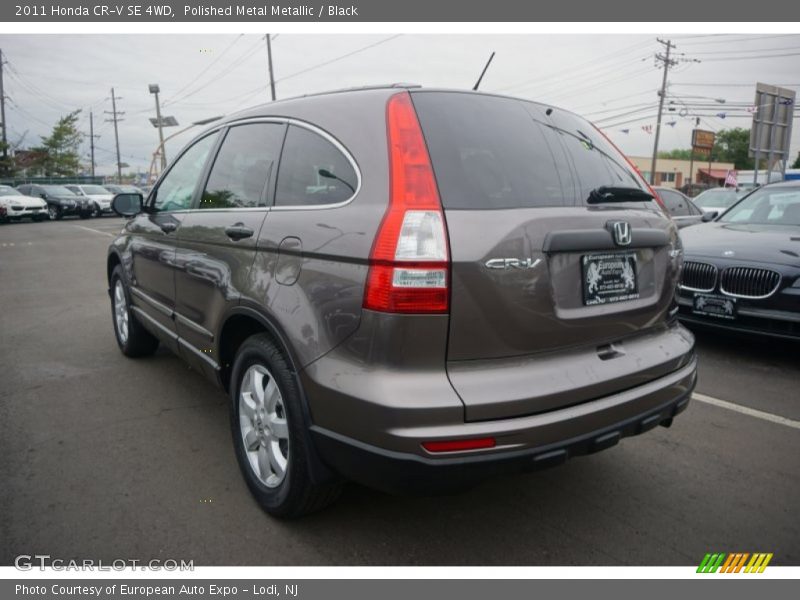 Polished Metal Metallic / Black 2011 Honda CR-V SE 4WD