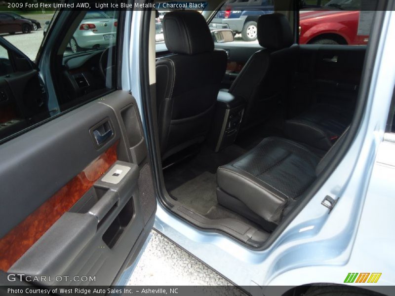 Light Ice Blue Metallic / Charcoal Black 2009 Ford Flex Limited AWD