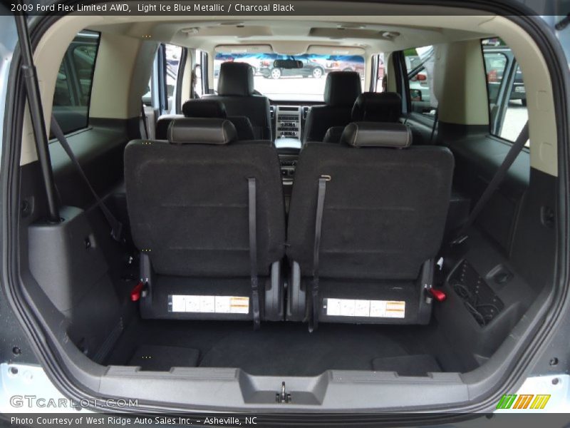 Light Ice Blue Metallic / Charcoal Black 2009 Ford Flex Limited AWD