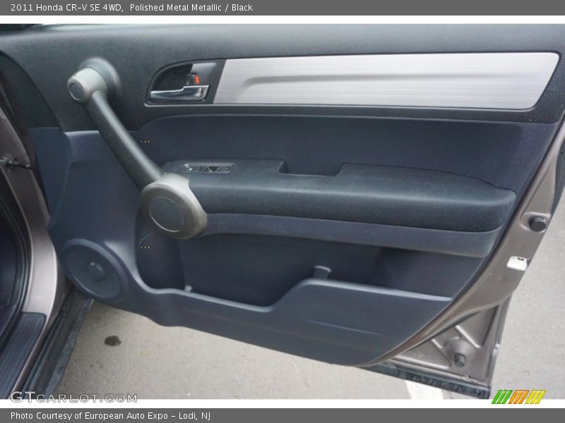 Polished Metal Metallic / Black 2011 Honda CR-V SE 4WD