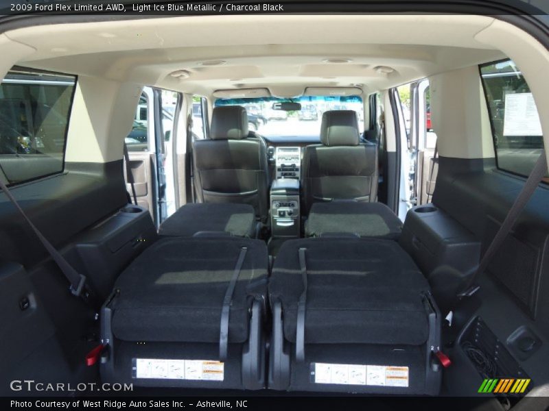 Light Ice Blue Metallic / Charcoal Black 2009 Ford Flex Limited AWD