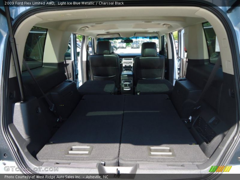 Light Ice Blue Metallic / Charcoal Black 2009 Ford Flex Limited AWD