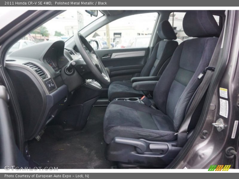 Polished Metal Metallic / Black 2011 Honda CR-V SE 4WD