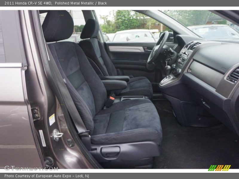 Polished Metal Metallic / Black 2011 Honda CR-V SE 4WD