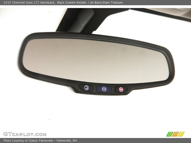 Black Granite Metallic / Jet Black/Dark Titanium 2015 Chevrolet Sonic LTZ Hatchback