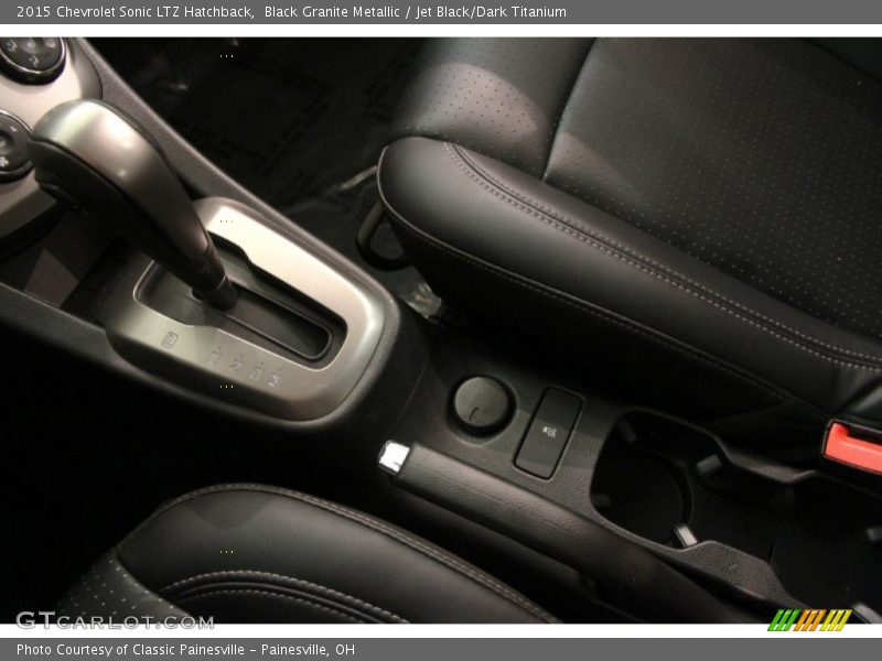 Black Granite Metallic / Jet Black/Dark Titanium 2015 Chevrolet Sonic LTZ Hatchback