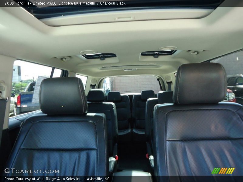 Light Ice Blue Metallic / Charcoal Black 2009 Ford Flex Limited AWD