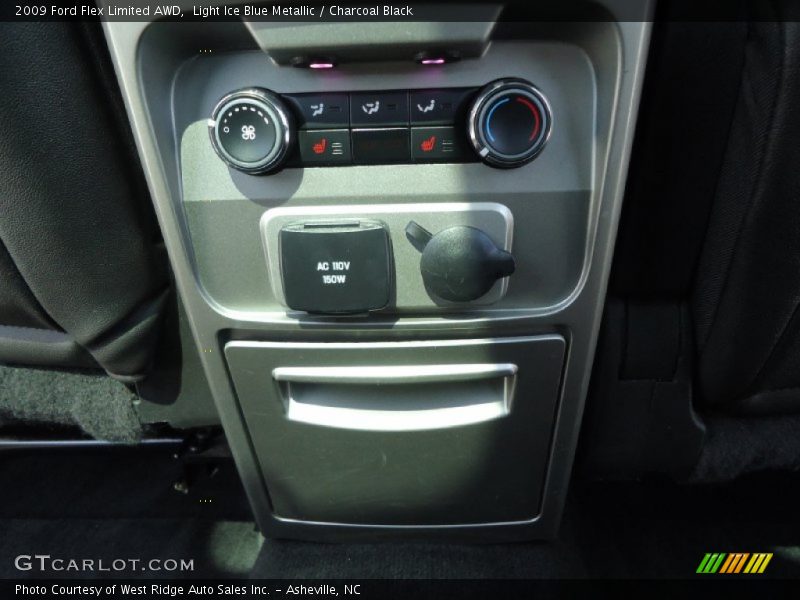 Light Ice Blue Metallic / Charcoal Black 2009 Ford Flex Limited AWD