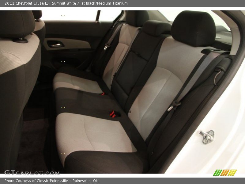 Summit White / Jet Black/Medium Titanium 2011 Chevrolet Cruze LS