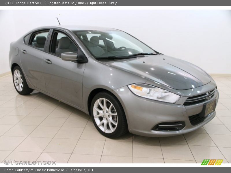 Tungsten Metallic / Black/Light Diesel Gray 2013 Dodge Dart SXT