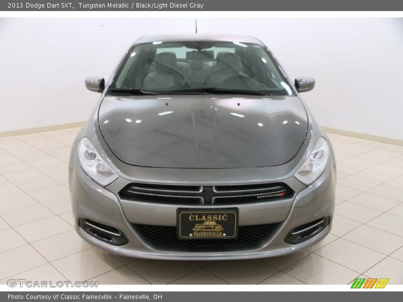 Tungsten Metallic / Black/Light Diesel Gray 2013 Dodge Dart SXT