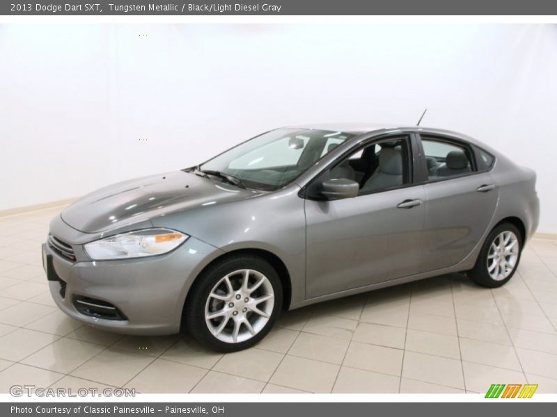 Tungsten Metallic / Black/Light Diesel Gray 2013 Dodge Dart SXT