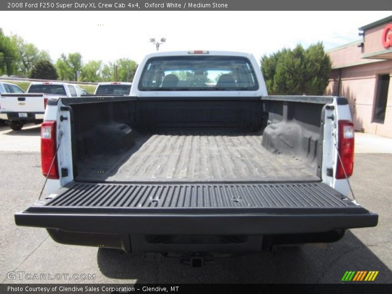 Oxford White / Medium Stone 2008 Ford F250 Super Duty XL Crew Cab 4x4