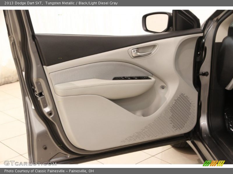 Tungsten Metallic / Black/Light Diesel Gray 2013 Dodge Dart SXT