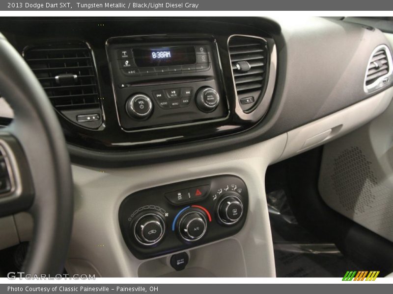 Tungsten Metallic / Black/Light Diesel Gray 2013 Dodge Dart SXT
