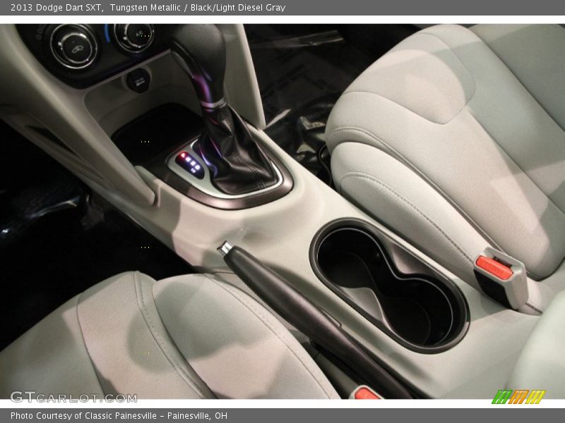 Tungsten Metallic / Black/Light Diesel Gray 2013 Dodge Dart SXT