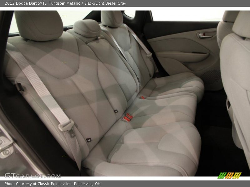 Tungsten Metallic / Black/Light Diesel Gray 2013 Dodge Dart SXT