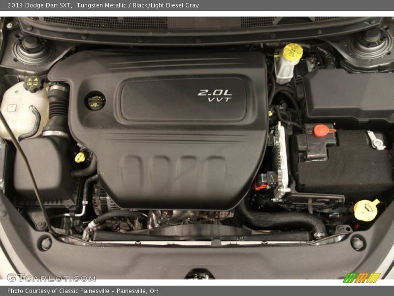 Tungsten Metallic / Black/Light Diesel Gray 2013 Dodge Dart SXT