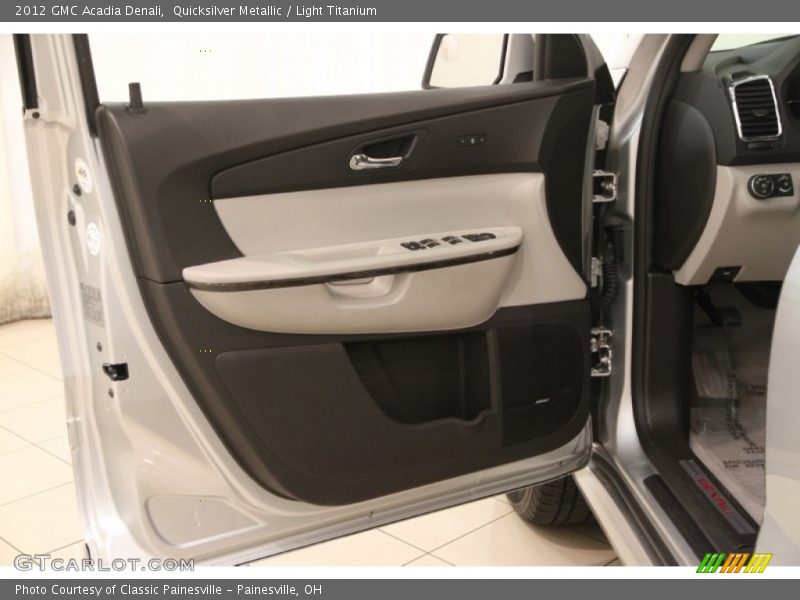 Quicksilver Metallic / Light Titanium 2012 GMC Acadia Denali