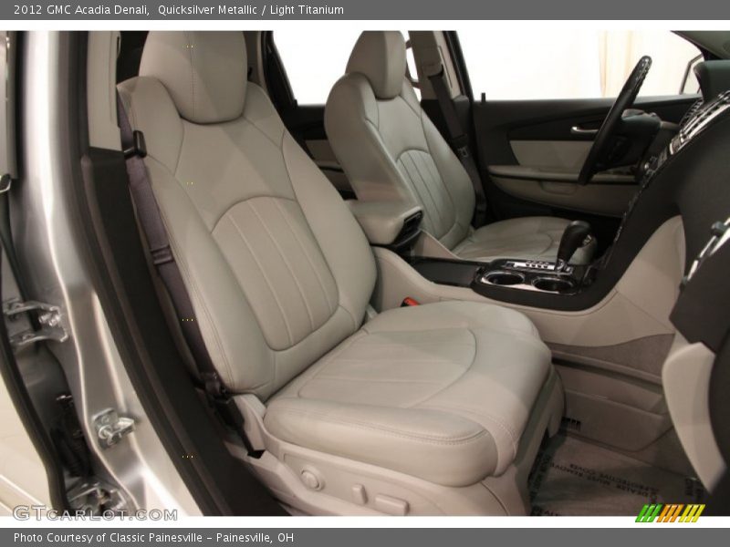 Quicksilver Metallic / Light Titanium 2012 GMC Acadia Denali