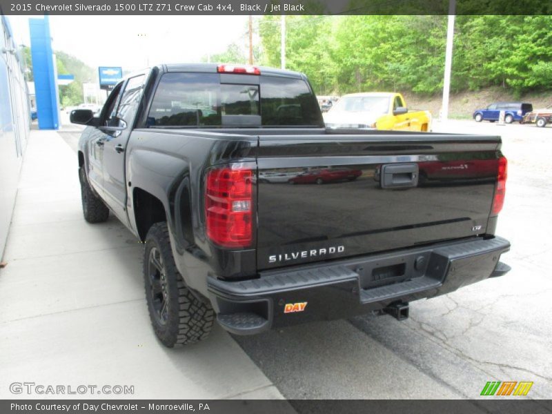 Black / Jet Black 2015 Chevrolet Silverado 1500 LTZ Z71 Crew Cab 4x4