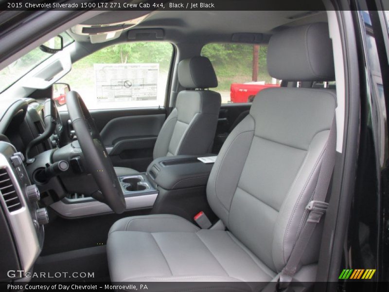 Front Seat of 2015 Silverado 1500 LTZ Z71 Crew Cab 4x4