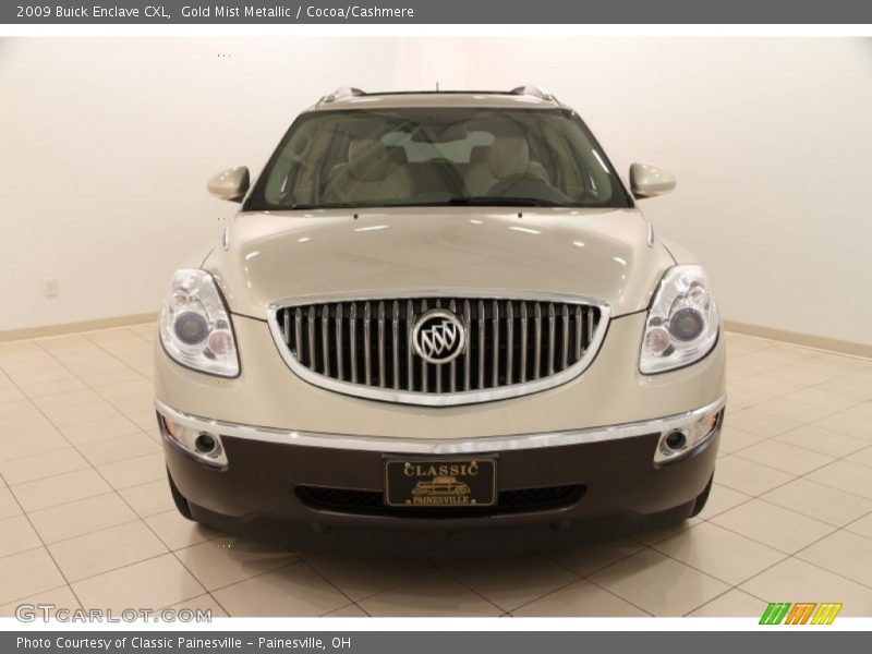 Gold Mist Metallic / Cocoa/Cashmere 2009 Buick Enclave CXL