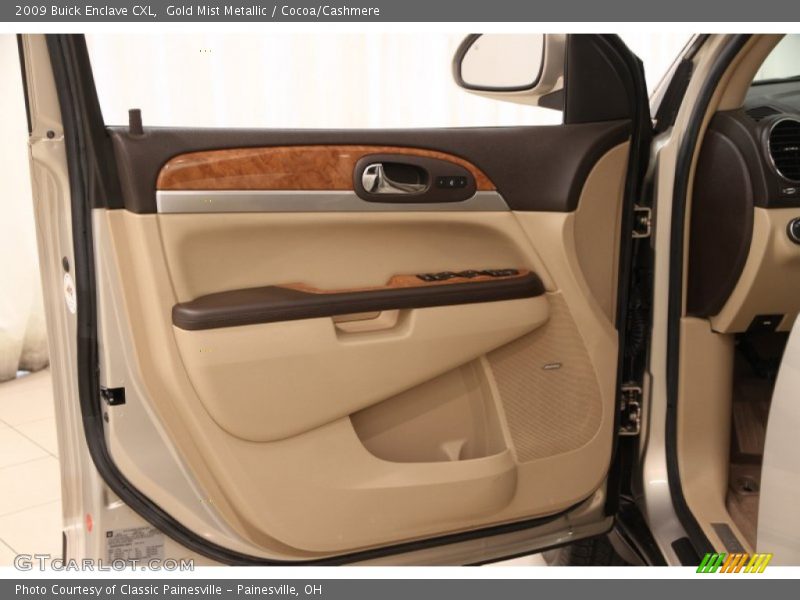 Gold Mist Metallic / Cocoa/Cashmere 2009 Buick Enclave CXL