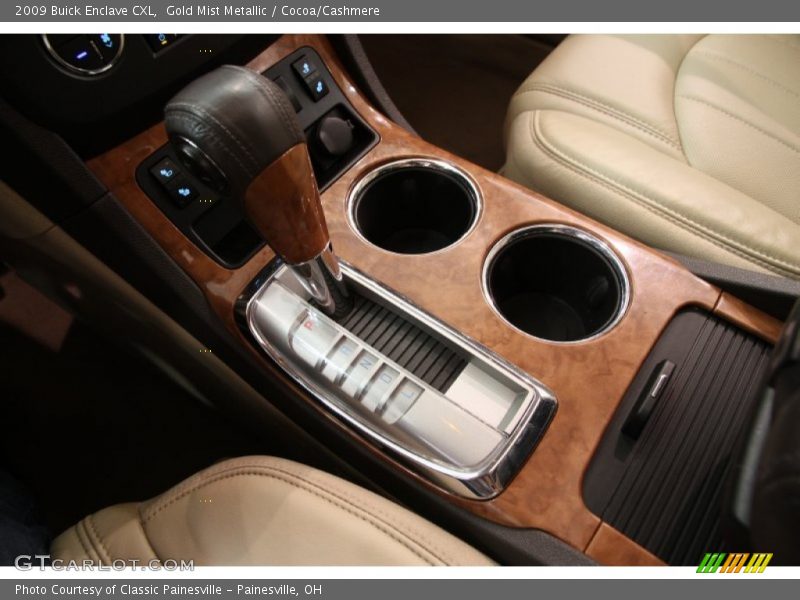 Gold Mist Metallic / Cocoa/Cashmere 2009 Buick Enclave CXL