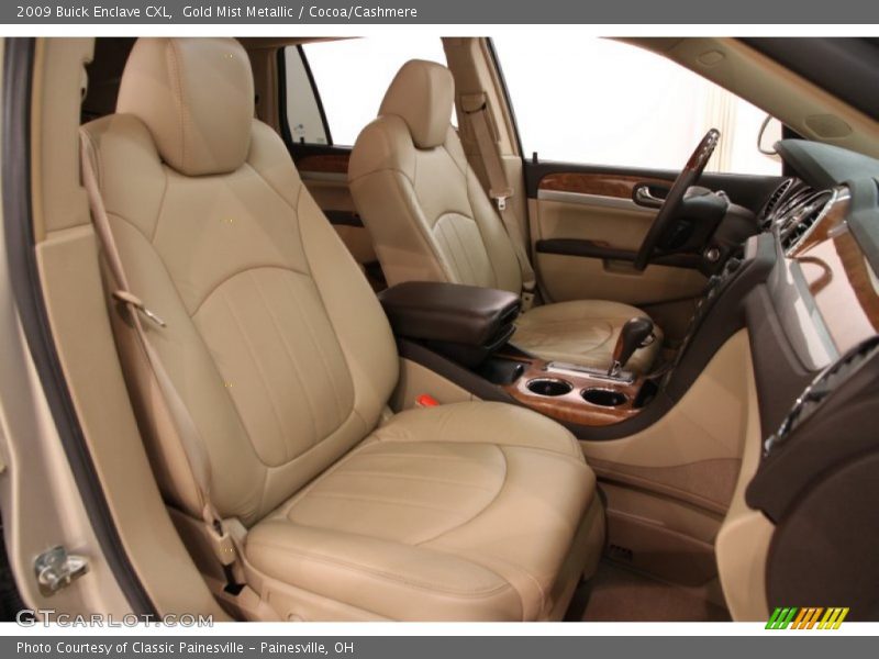 Gold Mist Metallic / Cocoa/Cashmere 2009 Buick Enclave CXL