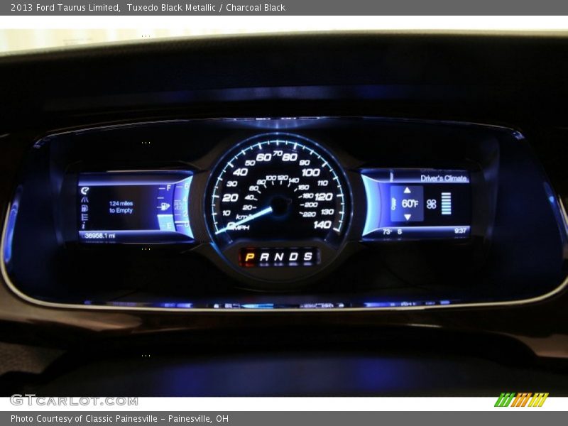 Tuxedo Black Metallic / Charcoal Black 2013 Ford Taurus Limited