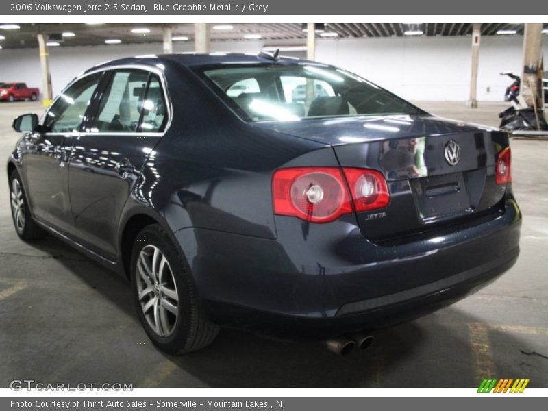 Blue Graphite Metallic / Grey 2006 Volkswagen Jetta 2.5 Sedan
