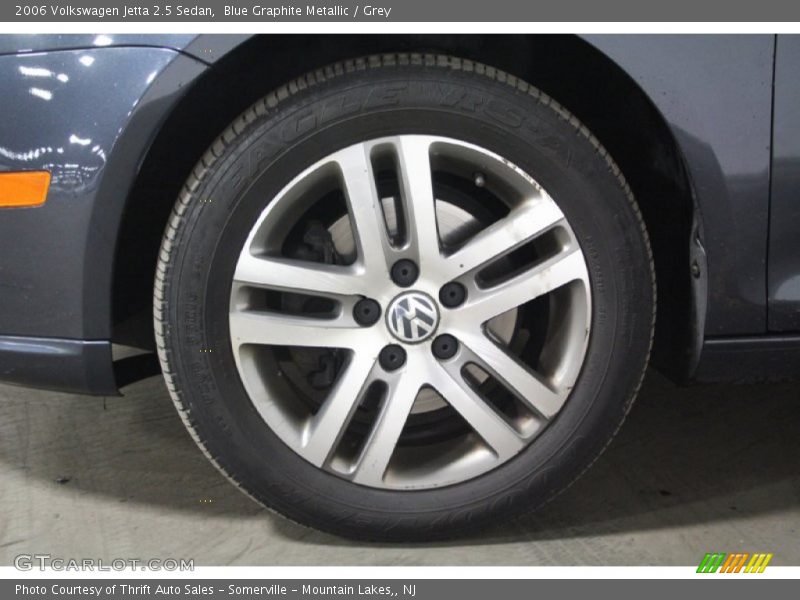 Blue Graphite Metallic / Grey 2006 Volkswagen Jetta 2.5 Sedan