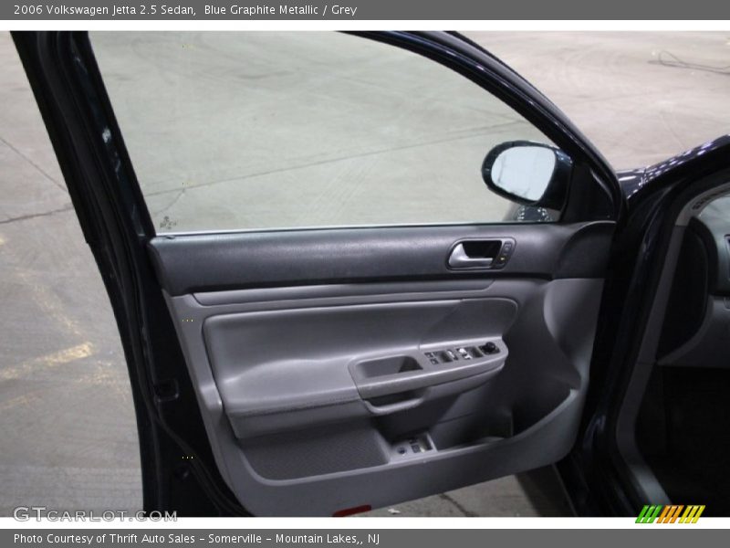 Blue Graphite Metallic / Grey 2006 Volkswagen Jetta 2.5 Sedan