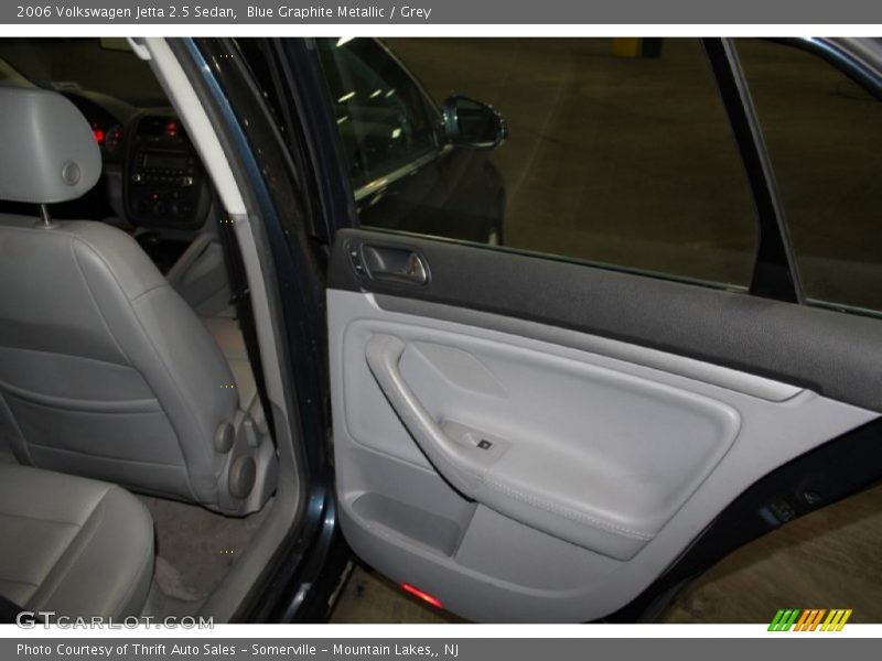 Blue Graphite Metallic / Grey 2006 Volkswagen Jetta 2.5 Sedan