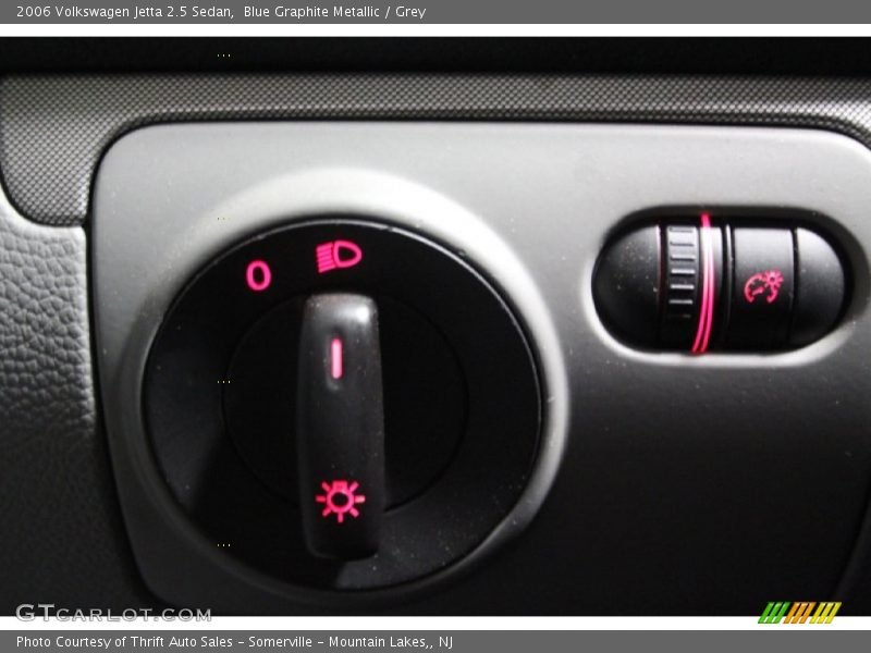 Blue Graphite Metallic / Grey 2006 Volkswagen Jetta 2.5 Sedan