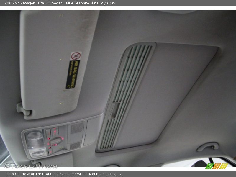 Blue Graphite Metallic / Grey 2006 Volkswagen Jetta 2.5 Sedan