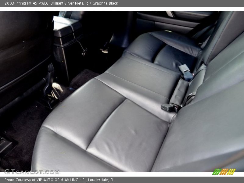 Brilliant Silver Metallic / Graphite Black 2003 Infiniti FX 45 AWD