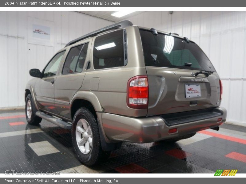 Polished Pewter Metallic / Beige 2004 Nissan Pathfinder SE 4x4