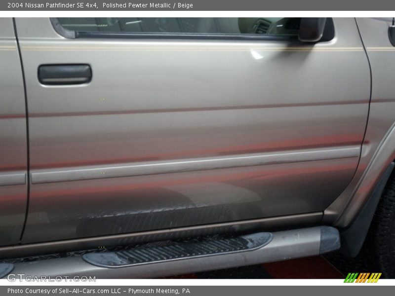 Polished Pewter Metallic / Beige 2004 Nissan Pathfinder SE 4x4