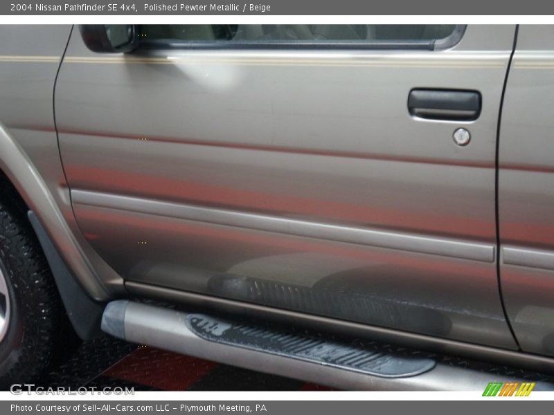 Polished Pewter Metallic / Beige 2004 Nissan Pathfinder SE 4x4