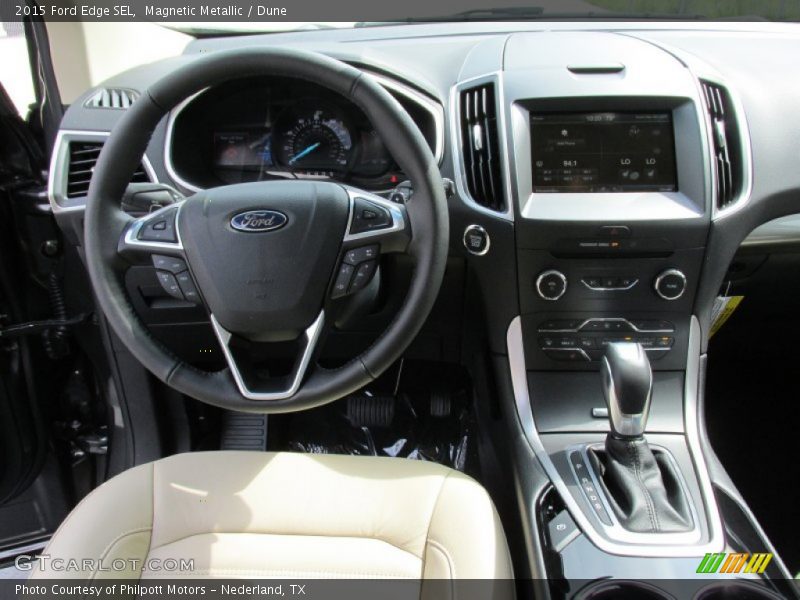 Magnetic Metallic / Dune 2015 Ford Edge SEL