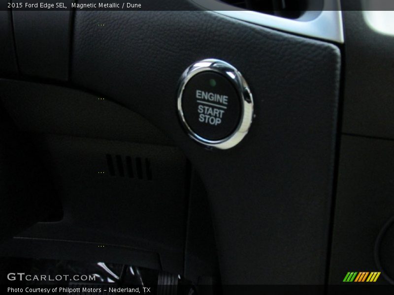 Magnetic Metallic / Dune 2015 Ford Edge SEL